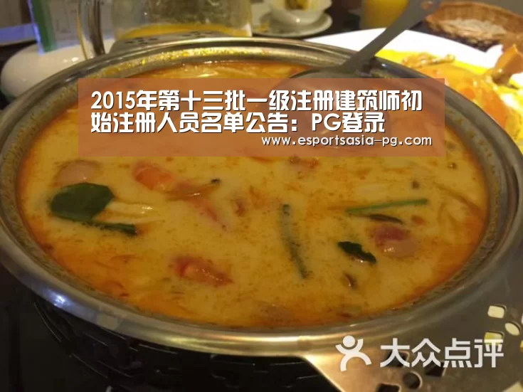 2015年第十三批一级注册建筑师初始注册人员名单公告：PG登录